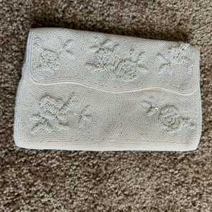 Vintage Beaded Envelope Clutch